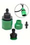 Garden Fountain Hose Connection Set 1/2 - 3/4 Faucet Nozzle and Hose Connection Nozzle - 4