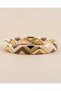 Porcelain Coated Three Color Triangle Elastic Bracelet - 3