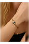 Women's 3-Piece Set Saturn Combination Necklace, Triangle Earrings, Diamond Stone Bracelet Steel Set - 2