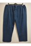 Winter, Cashmere Fabric, High Waist, Elastic, Straight Wide Leg Pants - 5