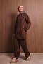 Women's Modal Fabric Oversized Hooded Hijab Set 3120 - 6