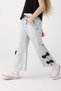 Girl Child 3-8 Years Old Stoned Bow Palazzo Pants 12048 Denim Blue - 3