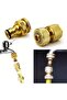 1/2 - 3/4 Fountain Faucet Nozzle Hose Quick Connect Fitting Set with Lock for Fountain - 6