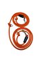 Dog Walking Leash Hands-Free Dog Hands Free 8 mm Orange - 3