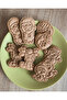 Christmas Themed Cookie Mold Set with 8 Deer and Character Figures - 2