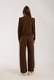 Hakim Yaka Modal Eşofman Takimi Fermuarli Takim /Women's Textured Fabric Tracksuit Set with Zipper - 7
