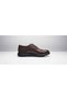 Gr0446 Genuine Laser Leather Heelless Eva Sole Does Not Make Odor Dark Brown Sports Classic Shoes - 7