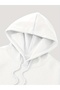 Men's Legend Eagle Back Print Detailed Oversized Hooded Sweatshirt Comfortable and Stylish Design - 5