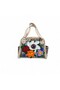 Crochet Knitted Flower Detailed Shoulder Bag, Handmade Custom Design Bag - 5