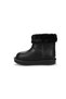 Black Color Fur Inside Waterproof Non-Slip Sole Children's Rain Boots - 5