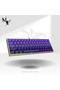 M.A&F 68-Key Hot-Swappable Mechanical Gaming Keyboard (Blue Linear, Type-C, PBT, RGB) - 4