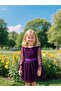 Buckled Polka Dot Puffy Tulle Dress - 7