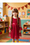 Buckle Polka Dot Puffy Tulle Dress - 3