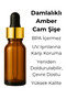 4-Pack of 10 ml Amber Glass Serum Bottles + Gold Metal Cap with Black Tip Dropper - 2
