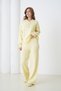 Oversized Premium Yarn Half Placket Button Polo Neck Knitwear Bottom-Top Set Aw25Au0029 - 2