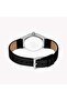Women's Black Leather Watch, Silver Dial | Es1l000m0065 - 4