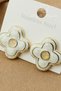 Original Steel Nail Earrings - Gold Flower Luck Steel Earrings Non-Tarnish Non-Fade Daily Wear 2.5cm
