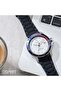 Men's Silver Dial Watch, Black Rubber Band | Es1g101m0055 - 4