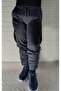 Unisex Fümemelaj Openet Fabric Double Cargo Pocket Elastic Leg Sweatpants - 3