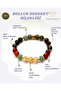 Abundance and Prosperity Natural Stone Bracelet. Certified Original Natural Stone