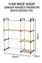 Naturehome Nc02 Wooden Washing Machine Organizer Bathroom Organizer Rack Solid Pine Wood - 3