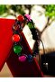 Macrame Bracelet Handmade Pure Natural Stone Custom-Made Hematite Stone, Lava Stone, Agate Stone Amatis Stone - 6