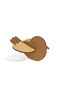 Cute Wooden Bird Painting - Paintable Unassembled Wooden Bird - Bulk Effectual - Pack of 50 - 6