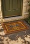 Velur Coco Textured Welcome Doormat Outdoor Mat 45X70Cm 27Yc260112