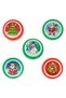 Round Stamp with Christmas Pattern - 2