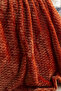 Trusty Terracotta Double Jacquard Patterned Blanket - 200*220 cm - 3