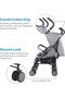 Twinnzi Double Stroller for Twins & Siblings - Side-by-Side Tandem Pram (0-3 Years) - 3