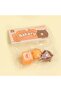 Kawaii 3Pcs Mini Pupu Bear Teddy Bear Cheese Bakery Flower Eraser School Office Necessities Gift - 5