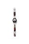 FM ANALOG KIDS WRISTWATCH WITH SOCCER FIGURE BLACK AND WHITE - 2