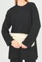 Women's Modal Tunic Pants Set Black - 7