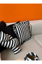 Stripe Square Ruffle Throw Pillow Cover / Pillow Case - 5