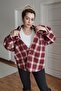 Cotton Plaid Lumberjack Shirt Oversized - 3