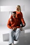 Kadın Kiremit Sweatshirt - 7