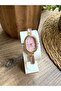 Vintage Crystal Cut Stone Pink Women's Wristwatch - 5