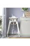 ANTILOP Highchair with tray, white/white - 4