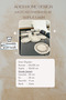 Jute, American Dinnerware Set, 6 Plates, 1 Bread Basket, 1 Runner, Plate Mat, Runner, Plate Set, Lux Presentation - 6