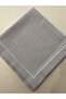 Dowry Piko Wrap Detailed Seamless Tablecloth Without Simsi Gray
