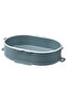 UTBJUDA Add-on unit for stackable lunch box, for dry food, grey-turquoise, 0.3 l