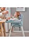 ANTILOP Highchair with tray, grey-blue/white - 2