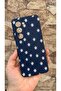 Samsung Galaxy A17 Compatible Mini Daisy Patterned Silicone Shock-Absorbing Classic Protective Rubber Case