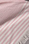 Cotton 310 cm Sofa Cover for Armrests, Sofa Bed Cover with Fringe on the Front, Multi-Purpose Non-Slip - 3