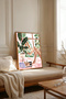 One Piece Wooden Framed Living Room Hall Kitchen Painting Tk1987