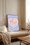 One Piece Wooden Framed Living Room Hall Kitchen Painting Tk1927