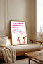 One Piece Wooden Framed Living Room Hall Kitchen Painting Tk2000