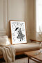 One Piece Wooden Framed Living Room Hall Kitchen Painting Tk2032