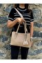 Women's New Season Soft Leather Adjustable Strap Stylish Hand and Shoulder Bag Shoulder Bag - 4